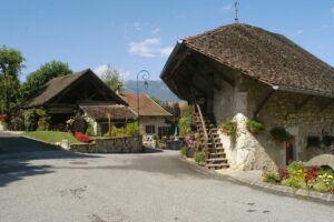 L'espace d'accueil du Caveau Bugiste