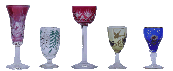 Collection de Verres à liqueur