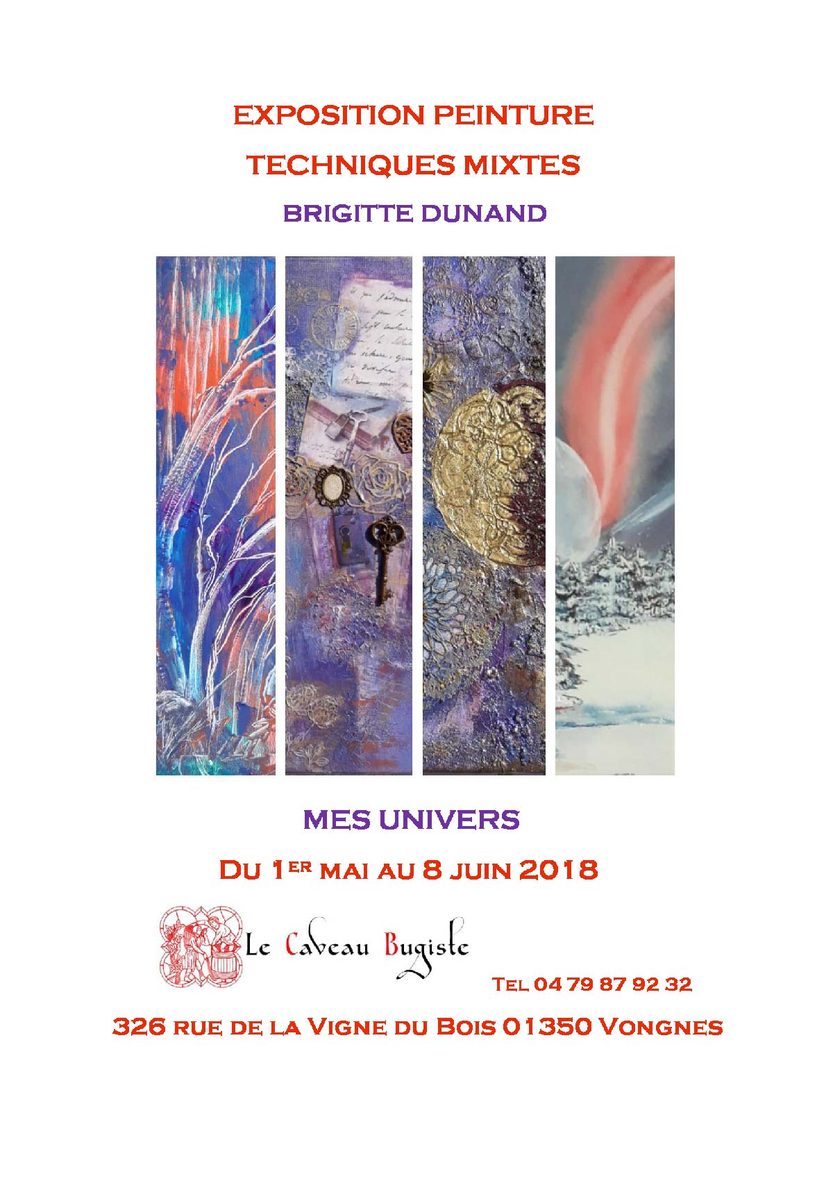 Exposition de Brigitte Dunand