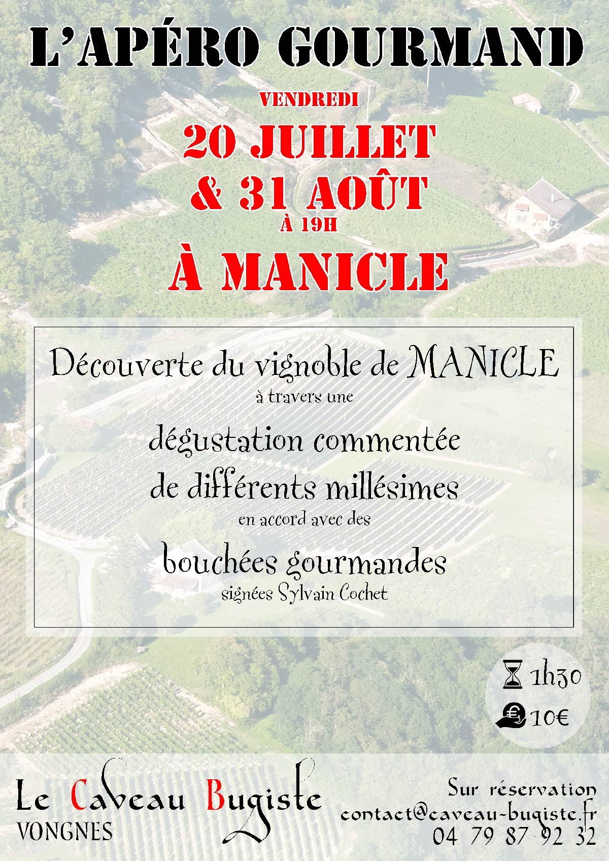 Apéro gourmand à Manicle