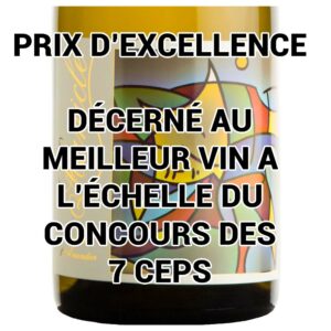 Prix d'excellence du Concours des 7 ceps - Manicle Amandier 2017