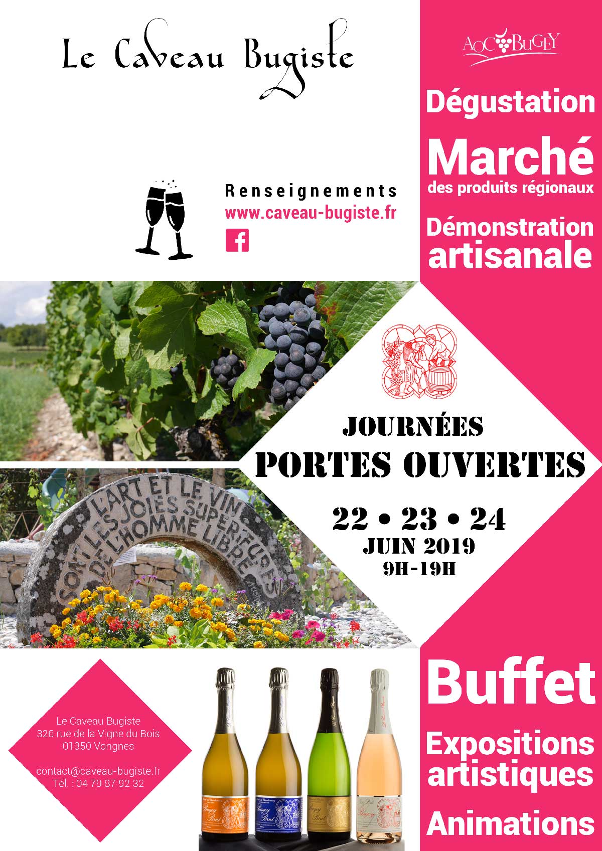 Portes ouvertes Caveau Bugiste 2019