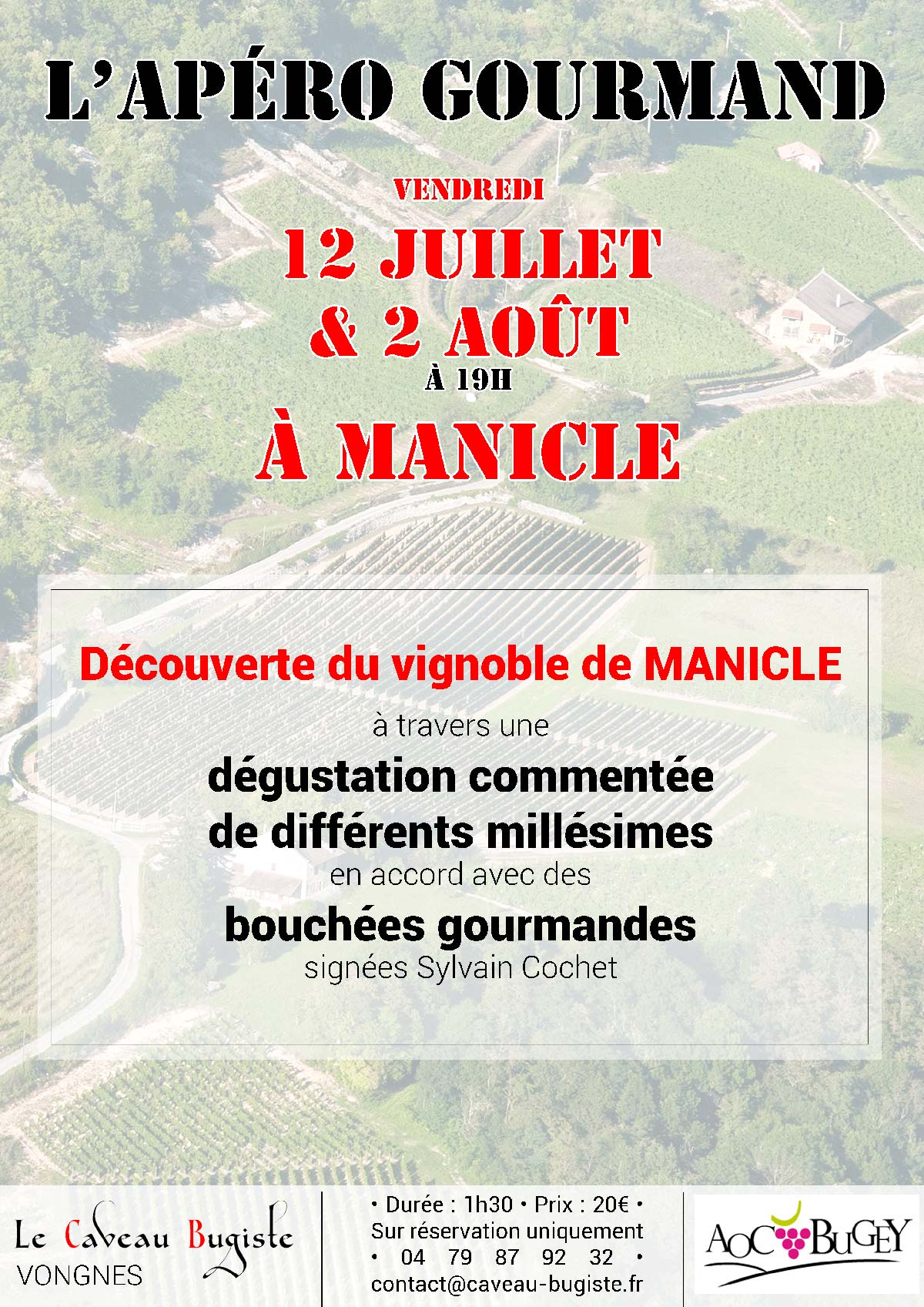 Découverte du vignoble de Manicle