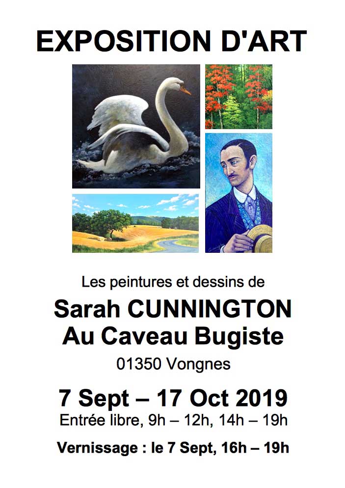 Exposition de Sarah Cunnington