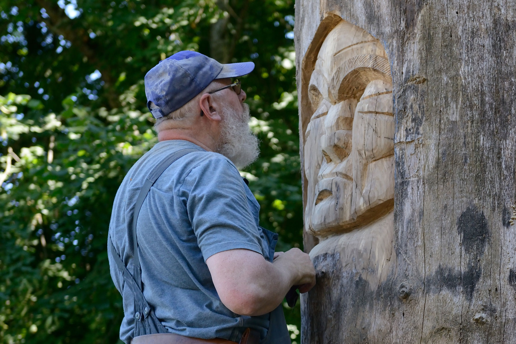 Sculpture sur bois