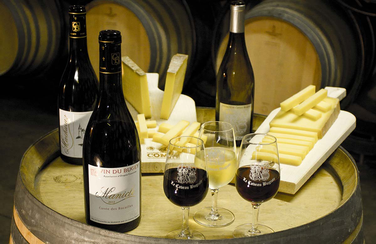 Accord Vin et Comté – Le Caveau Bugiste