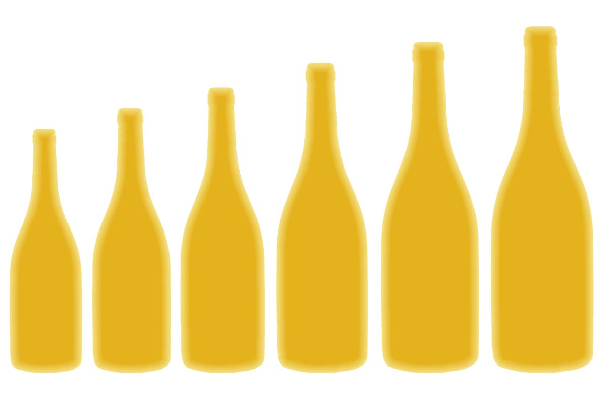 Bouteille, magnum jéroboam mathusalem salmanazar...