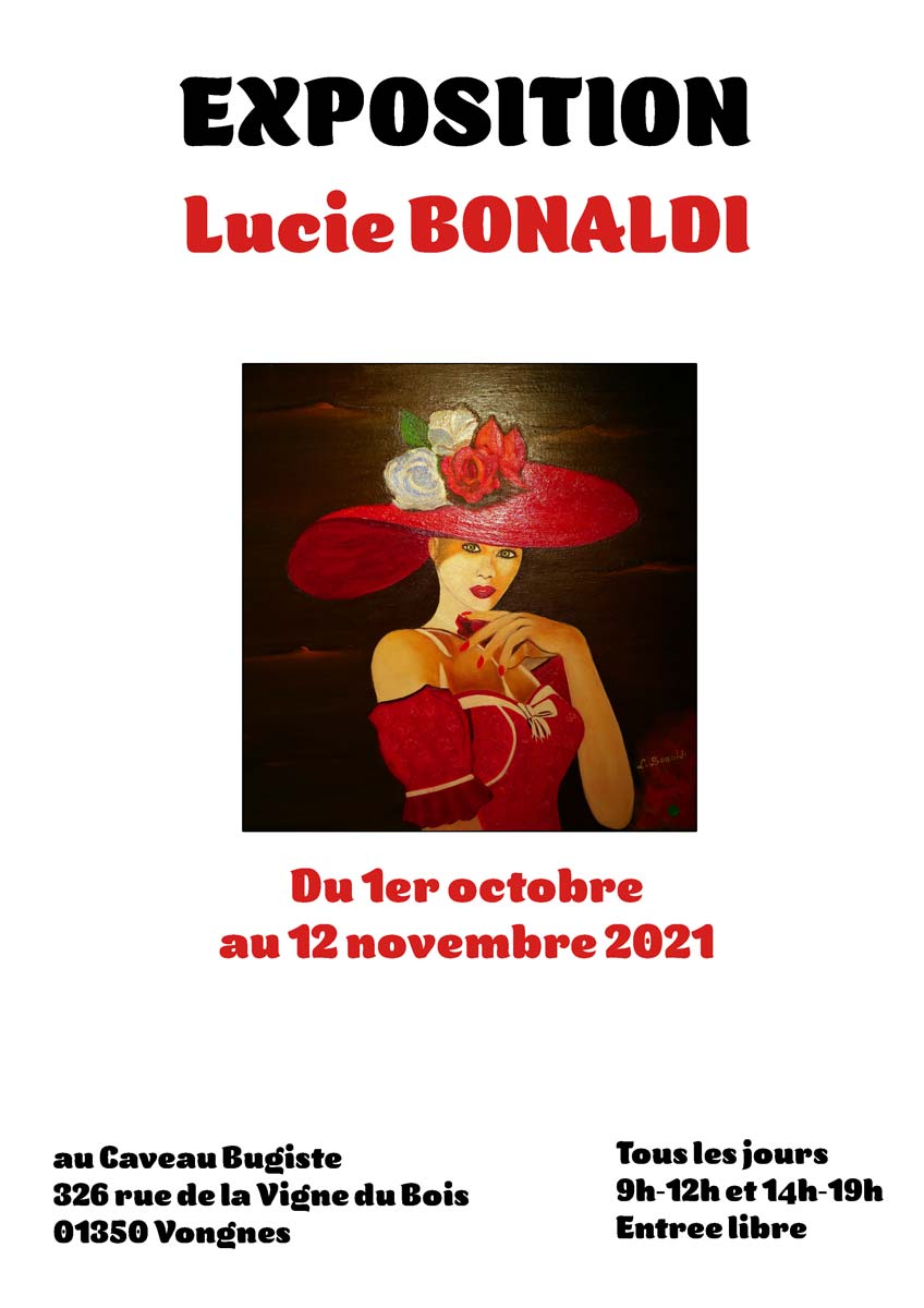 Exposition de Lucie Bonaldi, artiste peintre