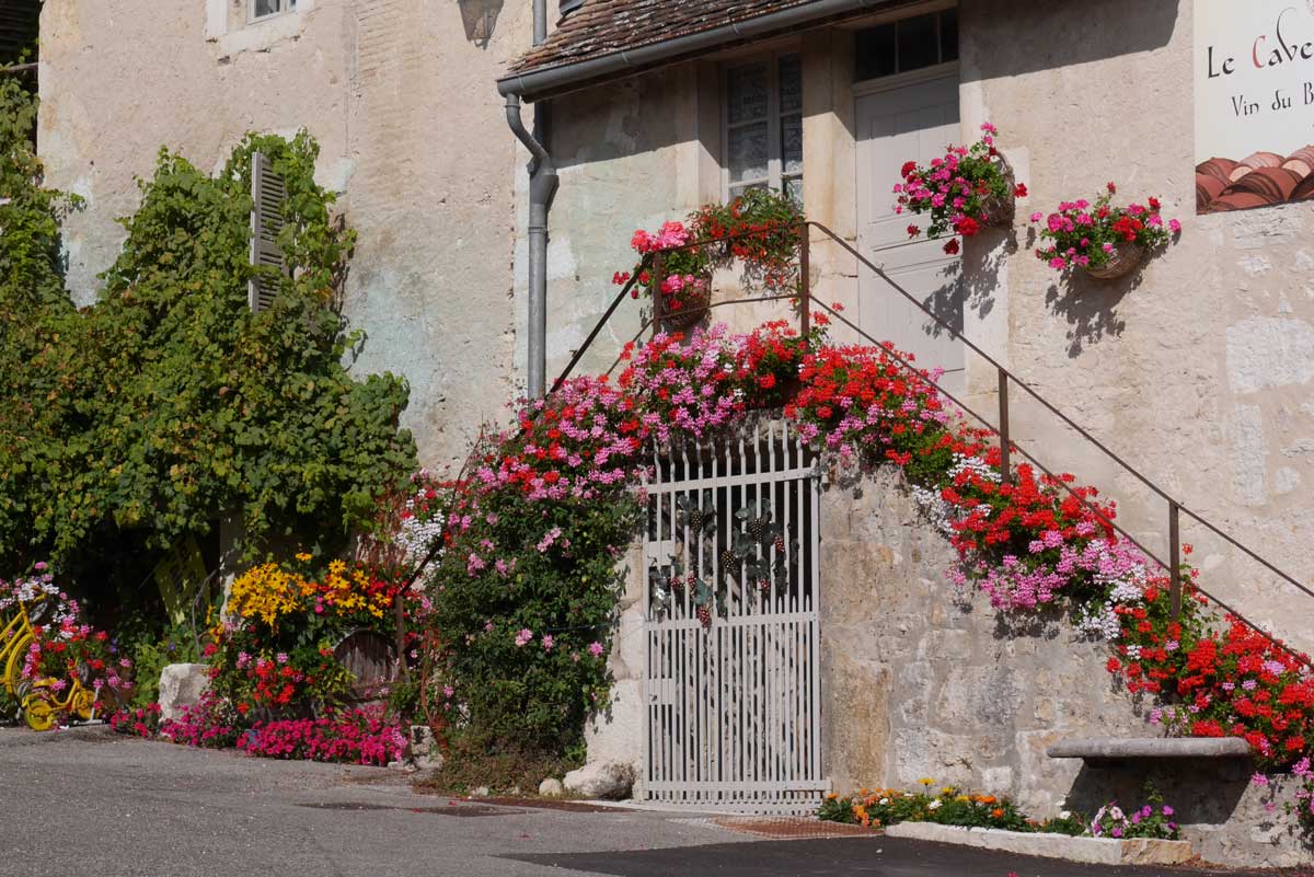 Fleurissement du Caveau Bugiste