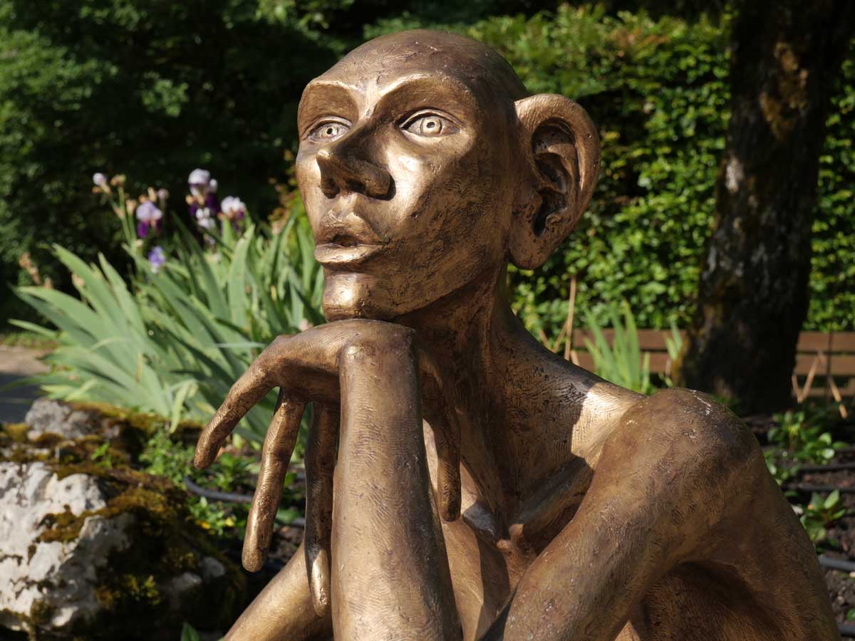 Sculpture en bronze ou en résine d'Annie Berthet