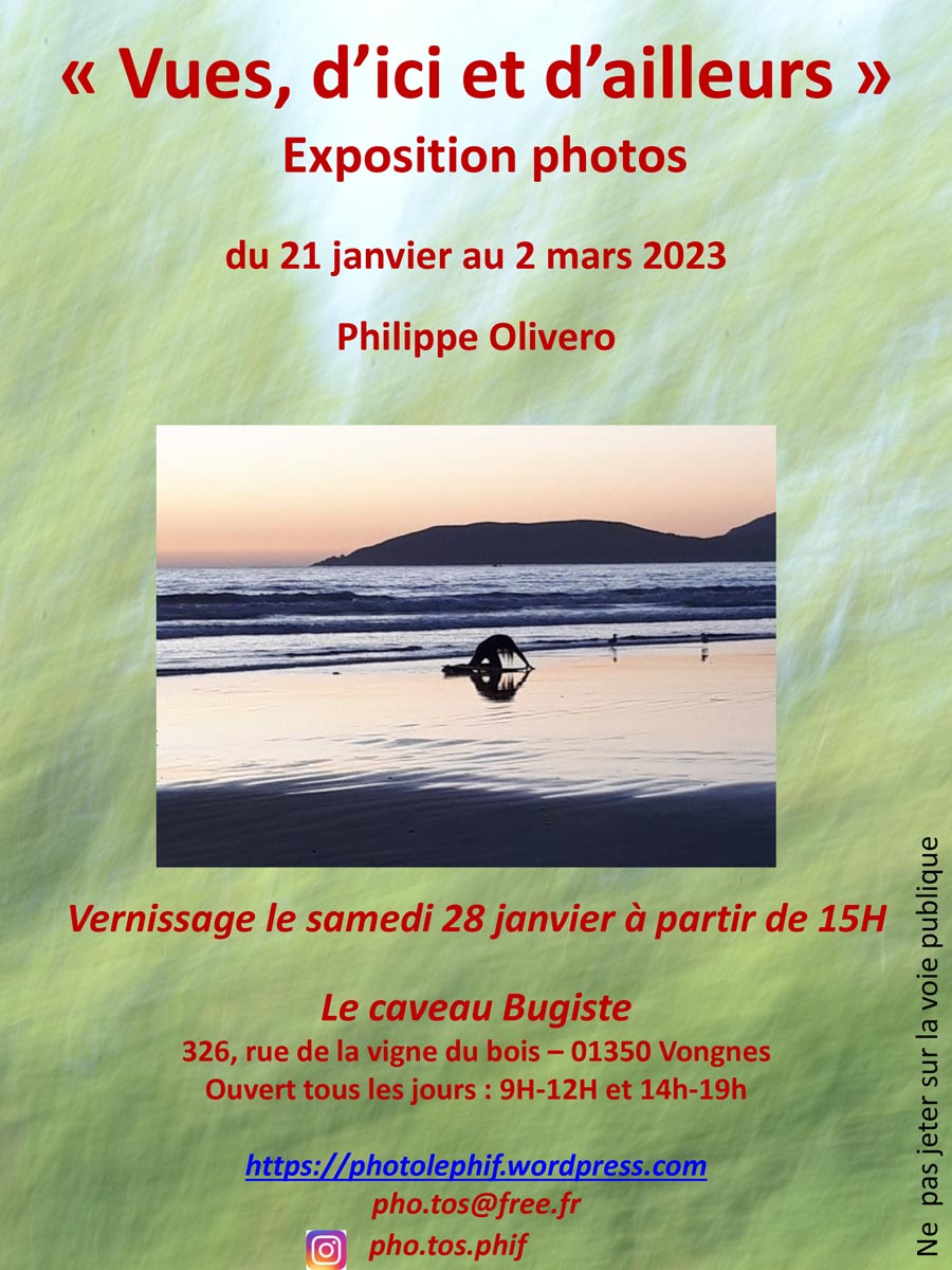 Exposition de photos de Philippe Oliviero