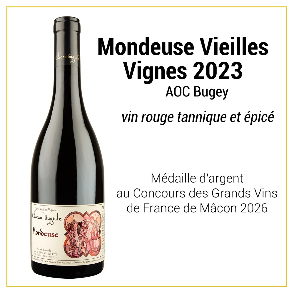 Mondeuse Vieilles Vignes médaille d'argent