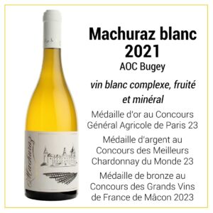 Machuraz blanc 2021 - médaille d'or