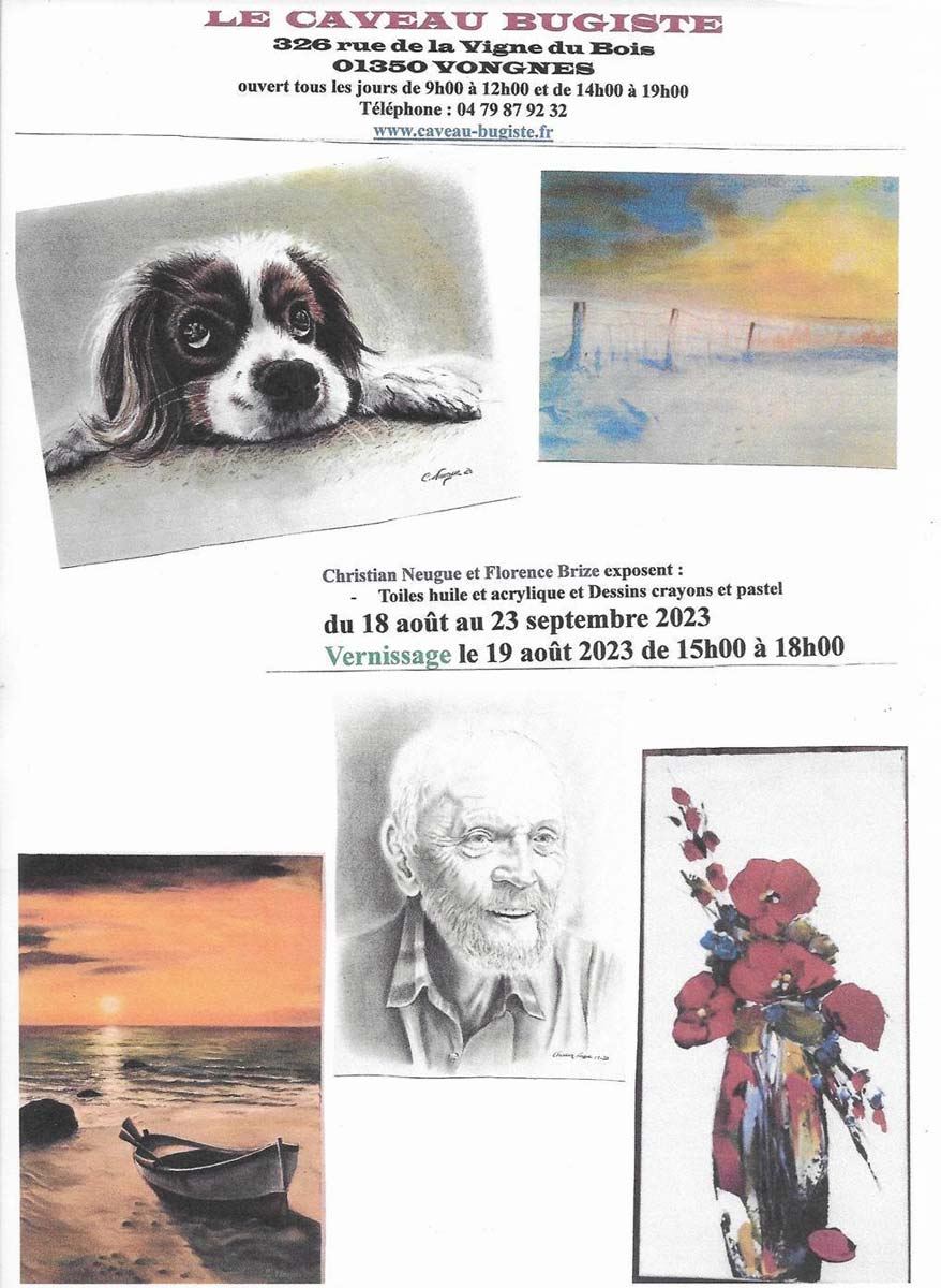 Exposition de Christian Neugue et Florence Brize