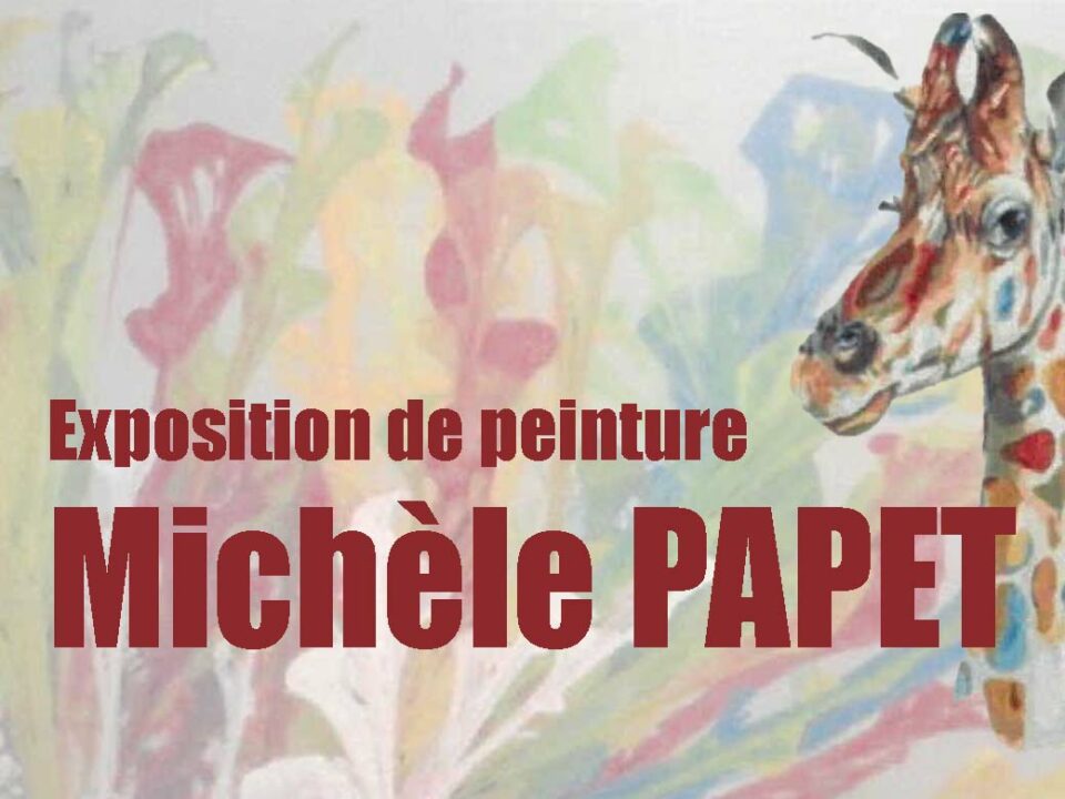 Exposition de peinture de Michèle Papet au Caveau Bugiste