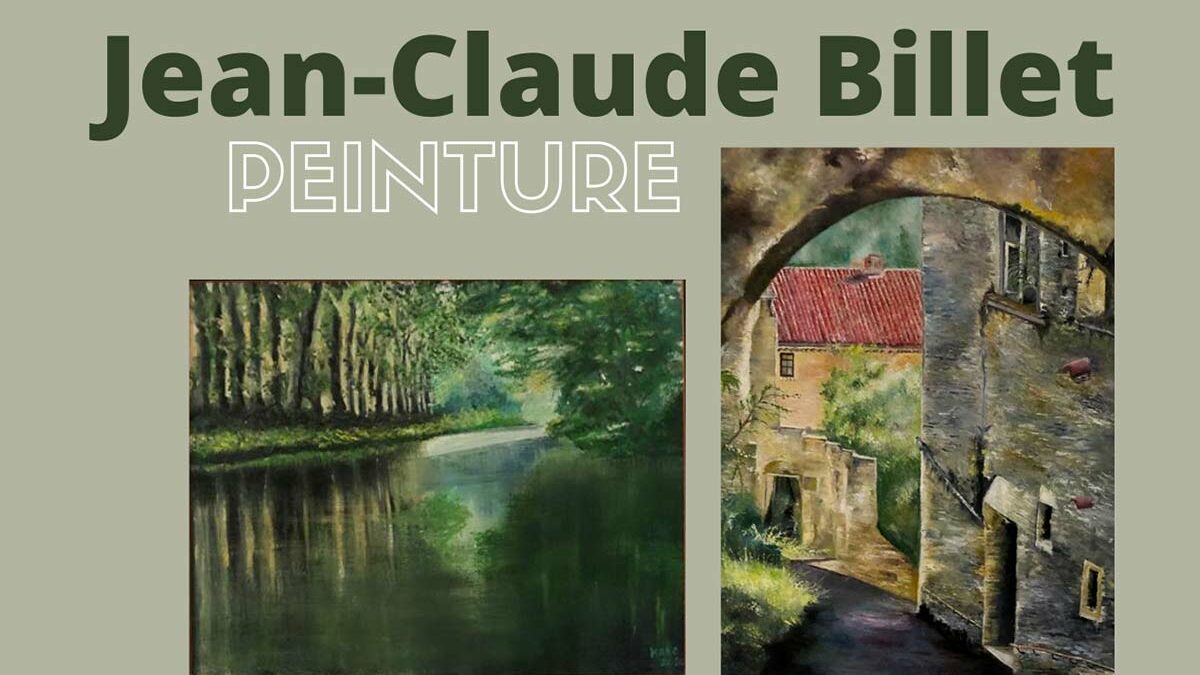 Exposition de peinture de Jean-Claude Billet