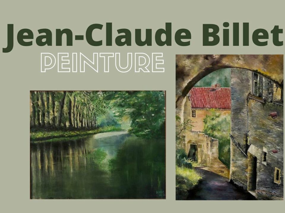 Exposition de peinture de Jean-Claude Billet