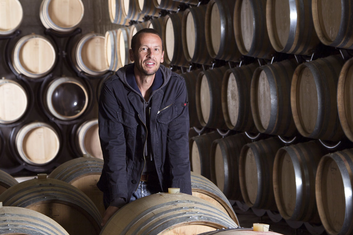 Yannick Chaudet vigneron au Caveau Bugiste