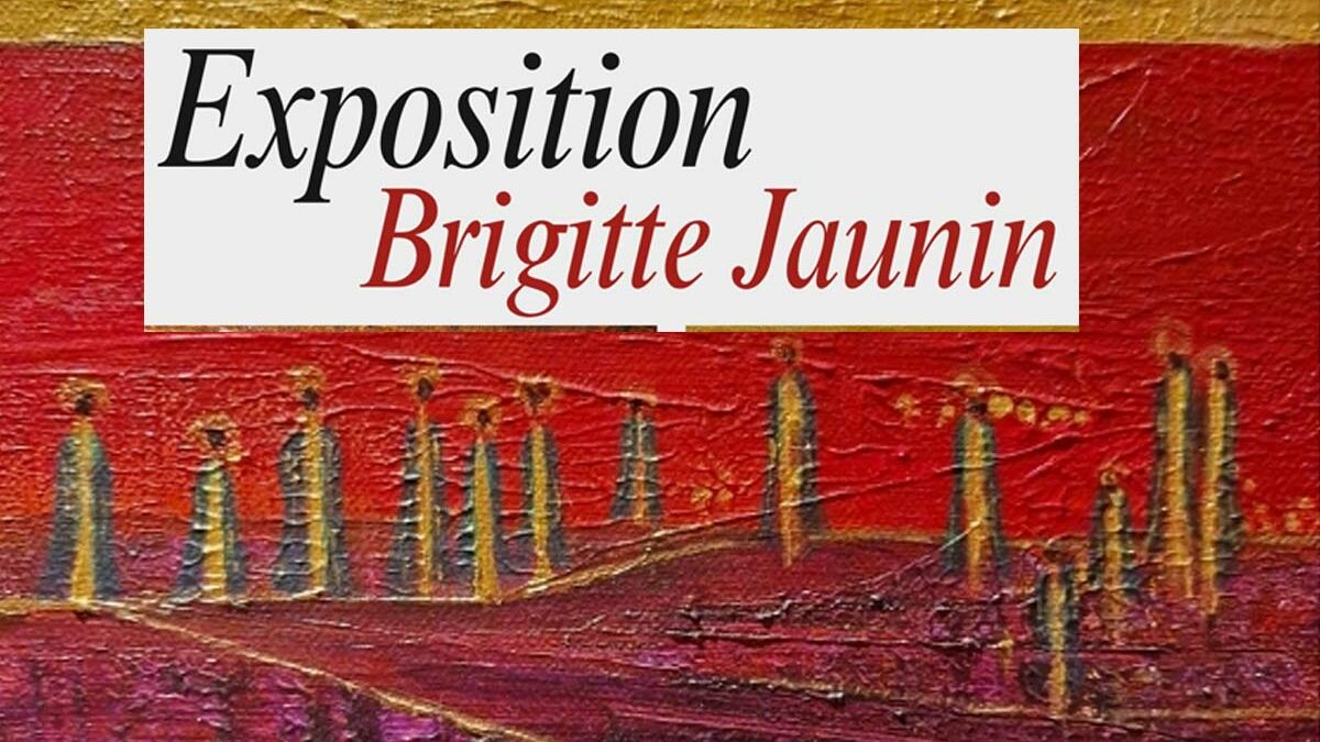 Exposition de peintures de Brigitte Jaunin