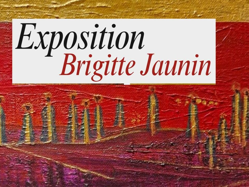 Exposition de peintures de Brigitte Jaunin