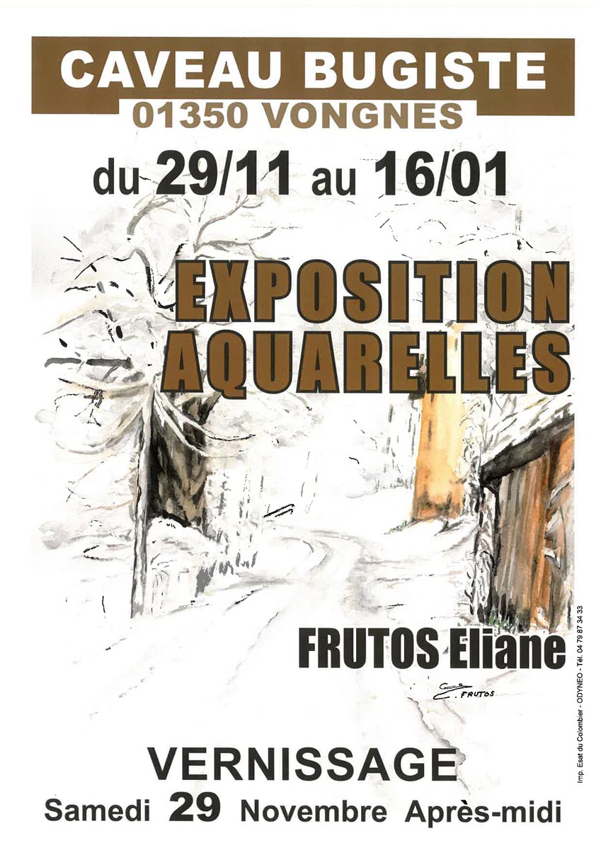 Exposition d'Eliane Frutos
