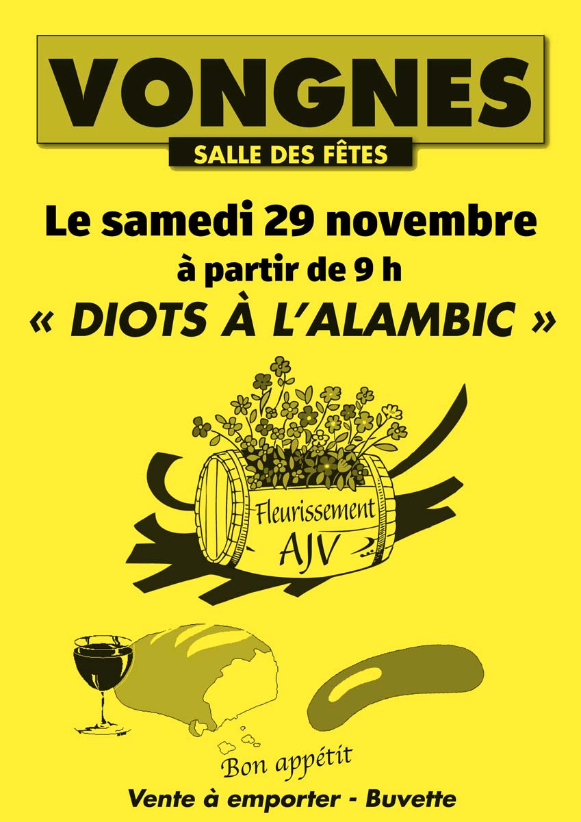 Diots cuits à l'alambic