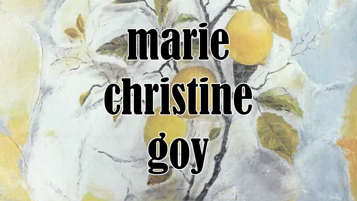 Exposition de Marie-Christine Goy