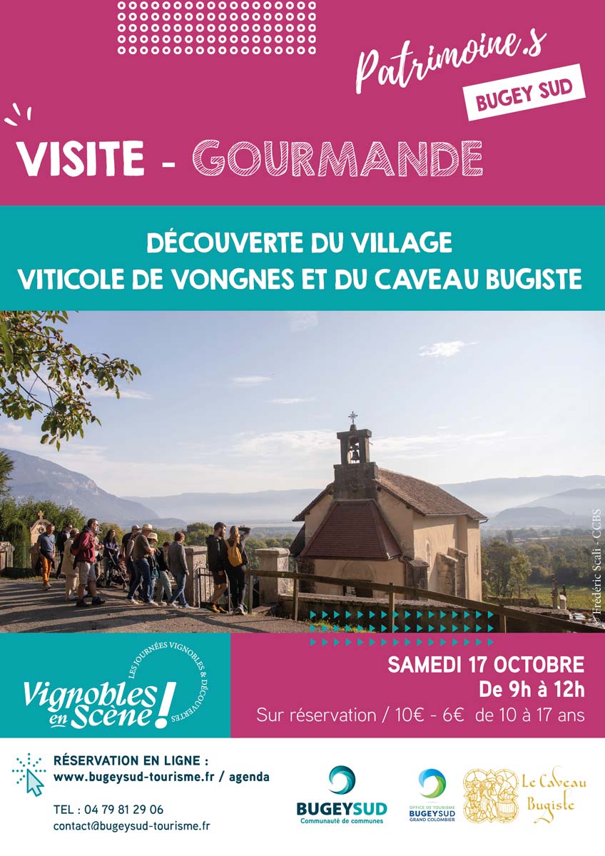Visite archi gourmande de Vongnes et du Caveau Bugiste